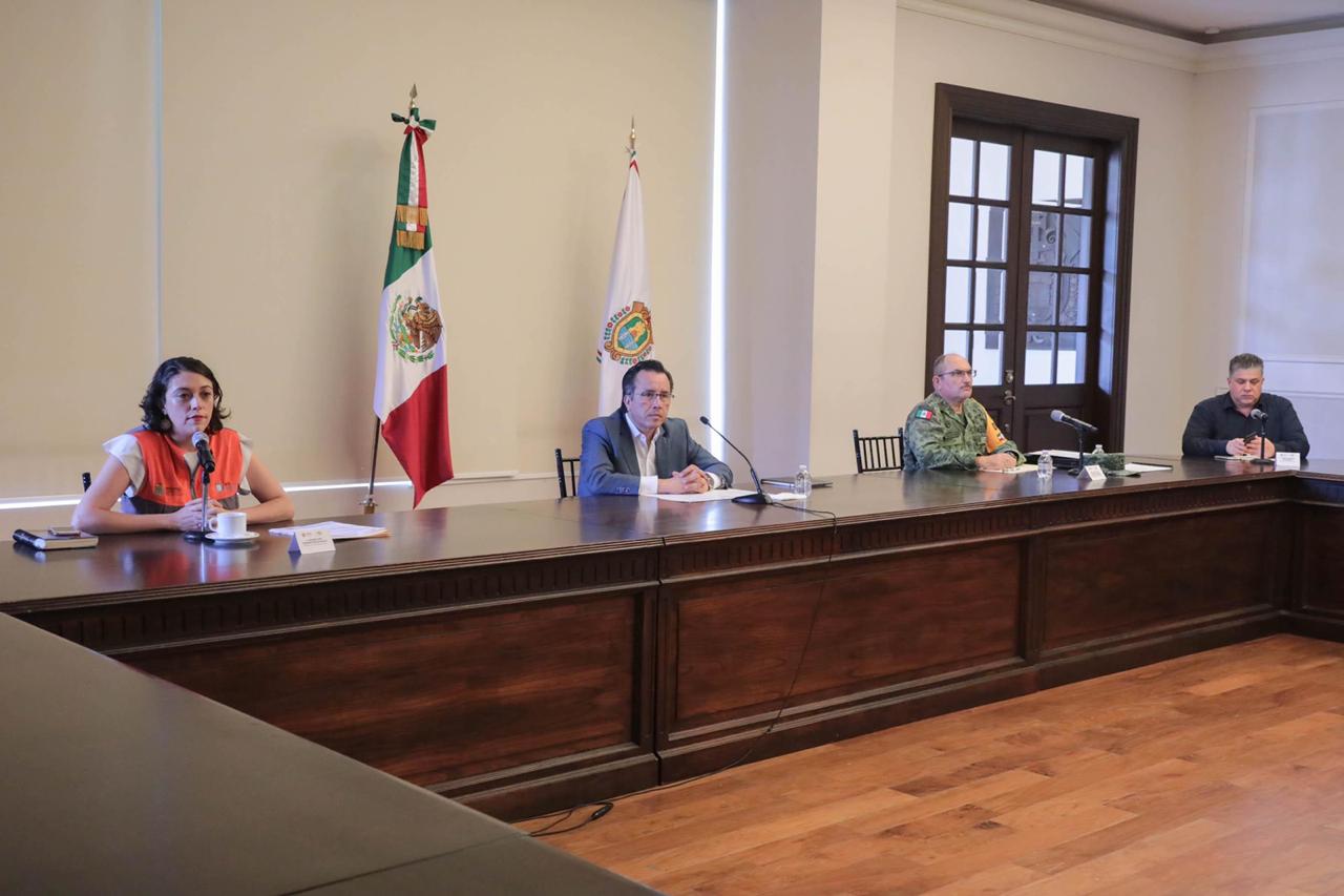 Presenta gobernador Cuitláhuac García Plan Operativo para Temporada de Lluvias y Ciclones Tropicales WhatsApp Image 2020-06-04 at 19.20.50