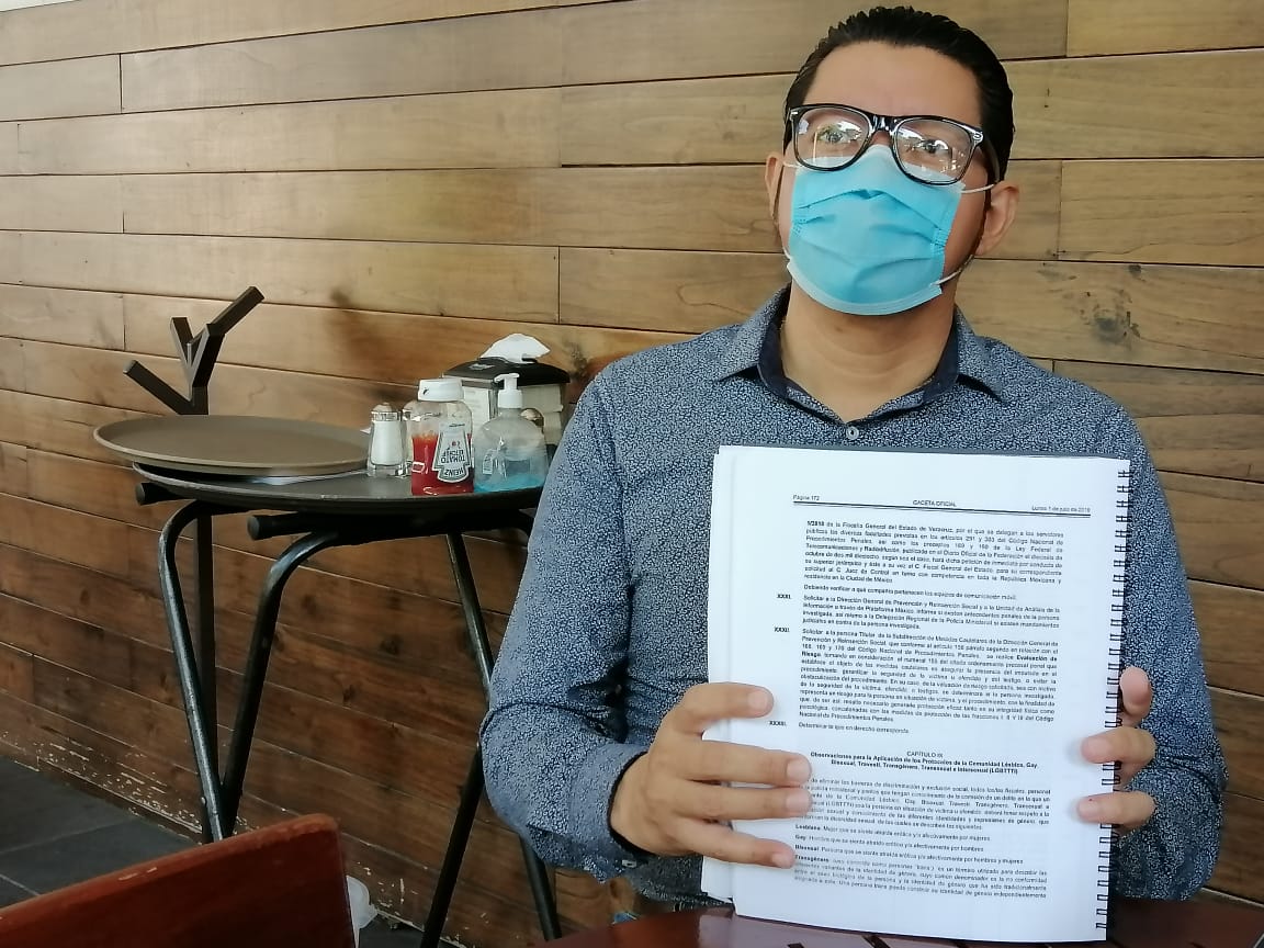 Comunidad LGBTTTI en Veracruz, califica de positiva reunión con titular de SSP WhatsApp Image 2020-09-03 at 13.20.11