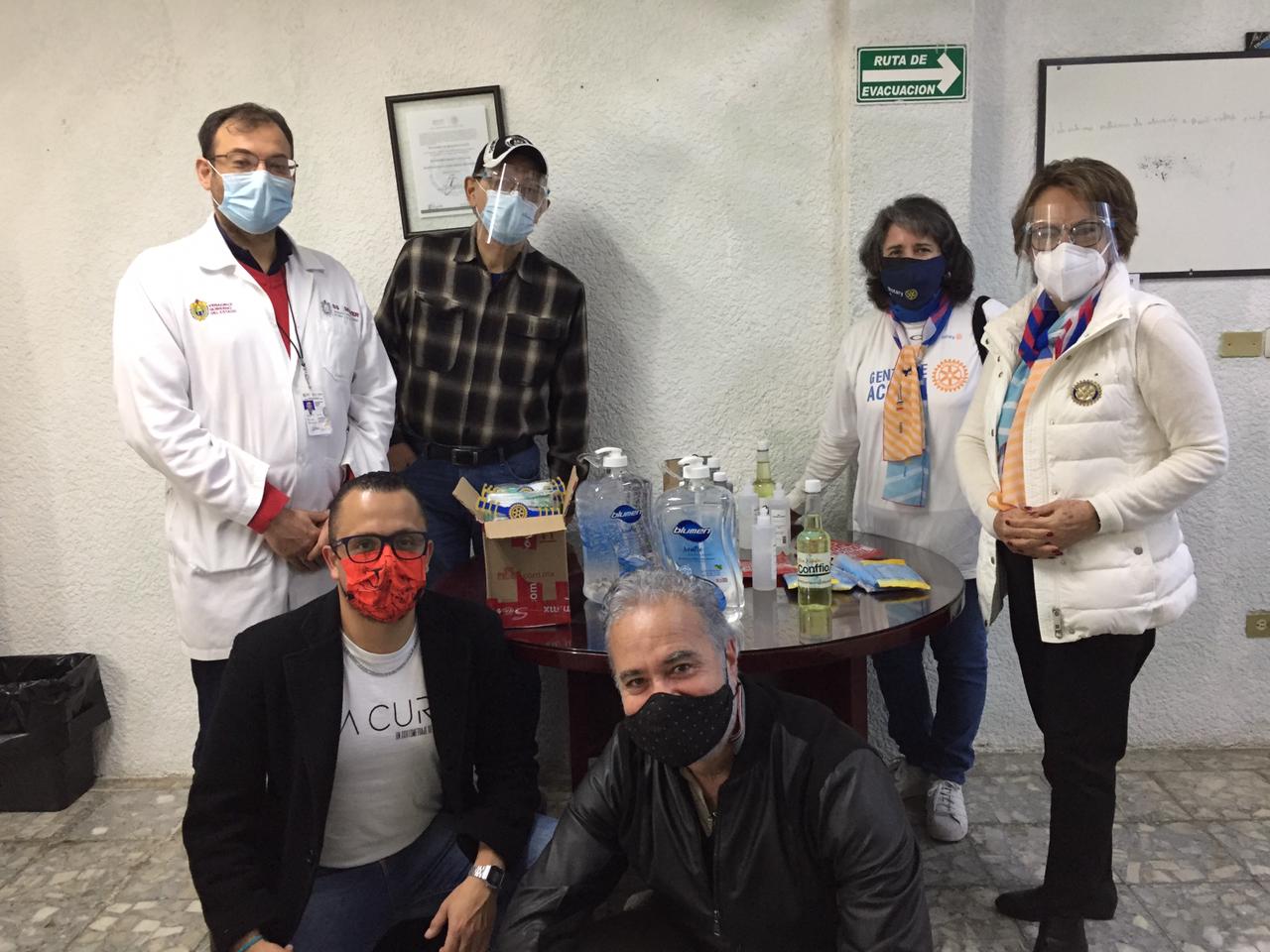 Entrega VerCine insumos médicos en Hospital de Teocelo WhatsApp Image 2021-01-21 at 1.59.53 PM