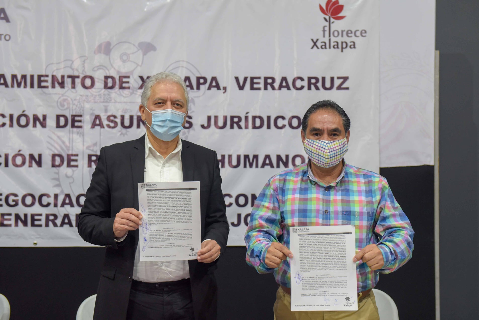 Acuerdan aumento salarial gobierno xalapeño y sindicato 145428036_2219084878225400_3897010139917949931_o