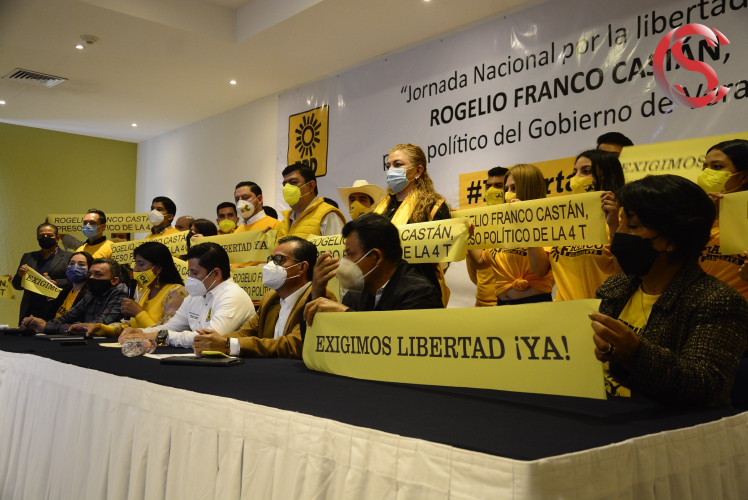 Inicia en Xalapa Jornada Nacional a favor de Rogelio Franco roger
