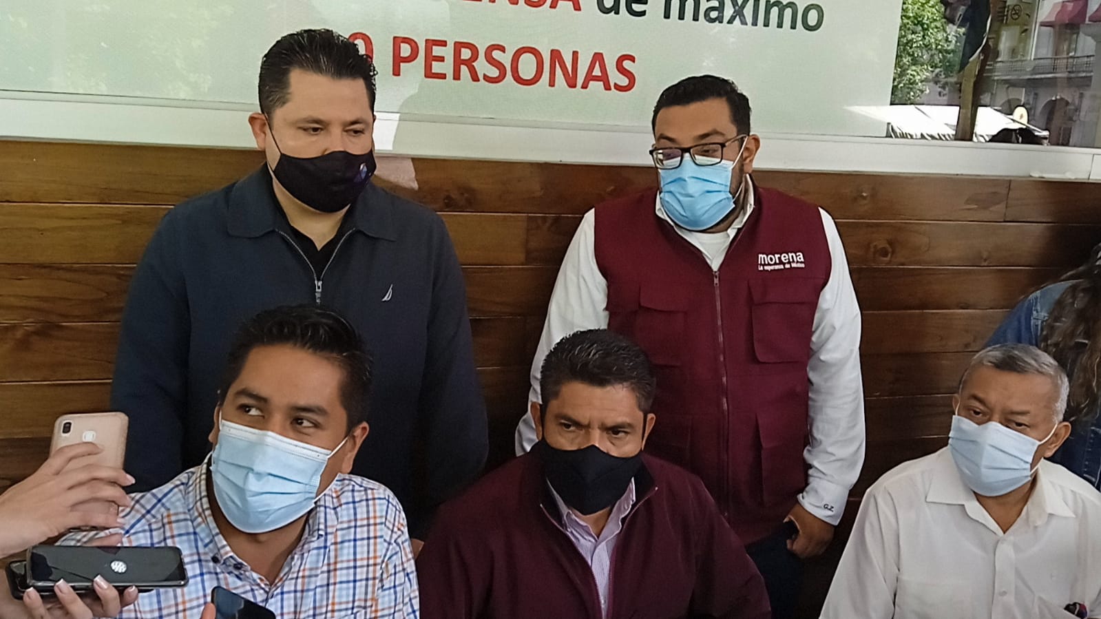 Representantes del INE y del OPLE piden la anulación de las elecciones municipales de Orizaba. IMG-20210617-WA0010