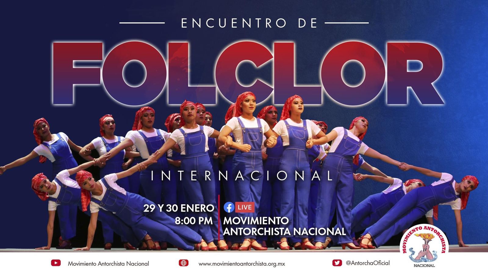 Anuncia Antorcha el 5º Encuentro de Folclor Internacional WhatsApp Image 2022-01-24 at 8.12.17 AM