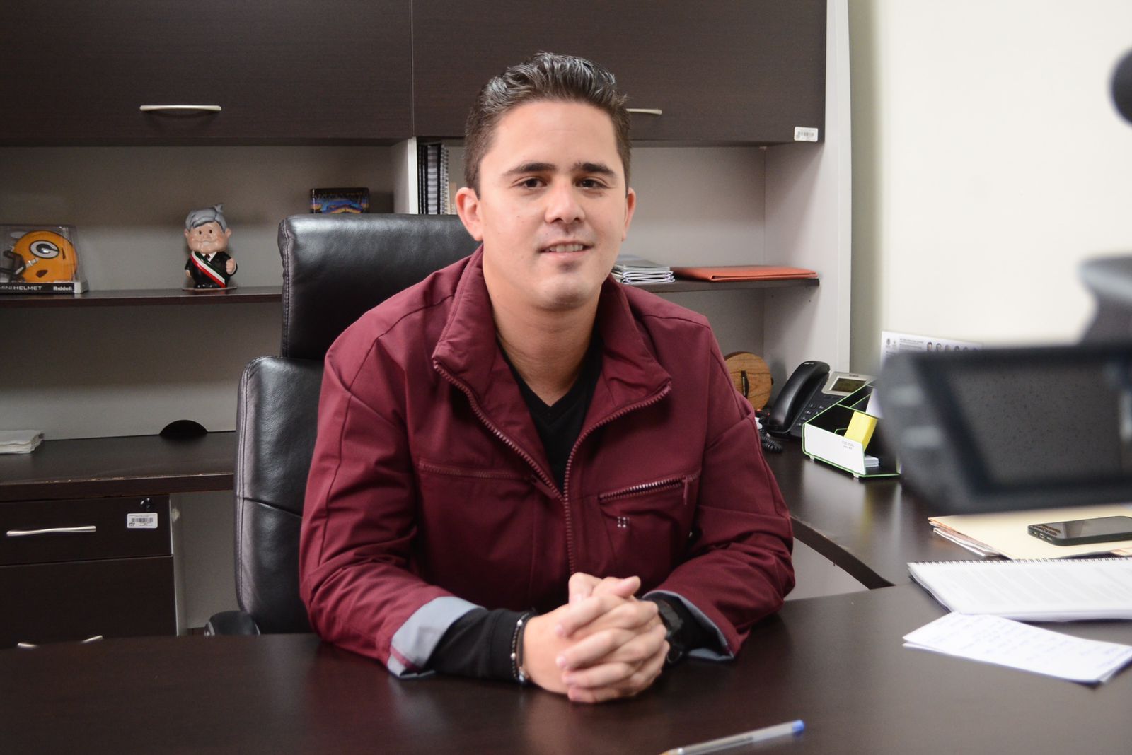 No legislaremos "al vapor" ley de ultrajes, sólo por presiones políticas: Rafa Fararoni. IMG-20220210-WA0025