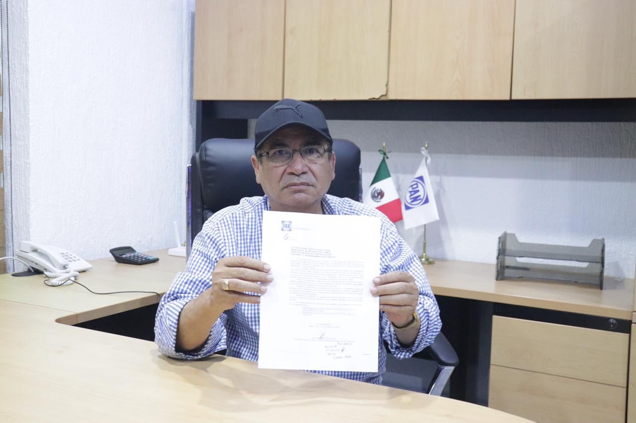 Guilebaldo García Zenil tomó posesión de las oficinas del Comité Directivo Estatal del PAN. WhatsApp Image 2022-03-07 at 7.49.54 PM