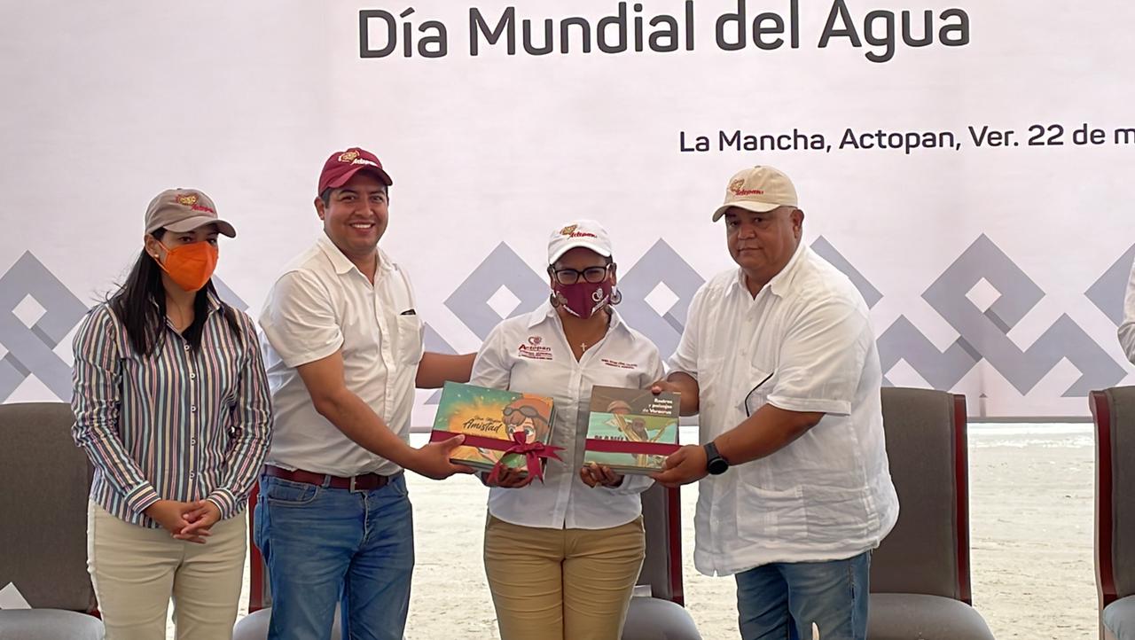 Limpian playa de La Mancha en el marco del día mundial del agua. WhatsApp Image 2022-03-22 at 5.06.20 PM