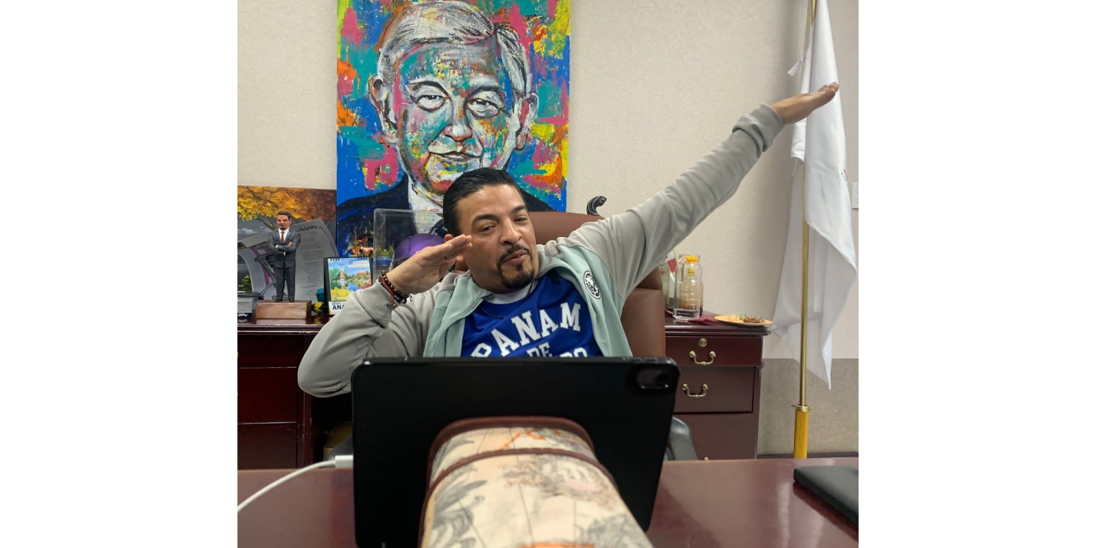 Que Héctor Yunes use en una taza de baño la caña de pescar que le regaló Duarte: Gómez Cazarín GridArt_20230202_123330270