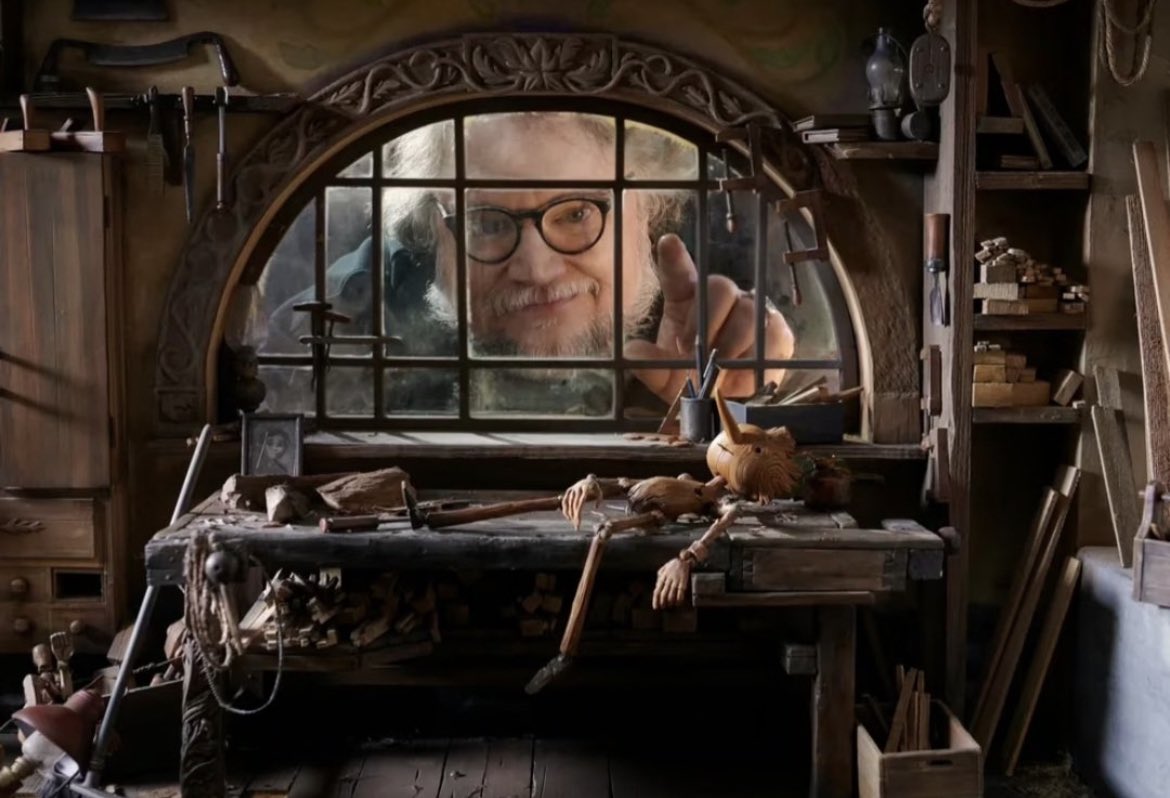 ‘Pinocho’, de Guillermo del Toro gana premio a ‘Mejor película animada’. Guillermo del Toro