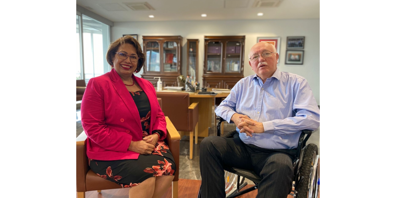 Delia González Cobos y Rogelio Colmenares