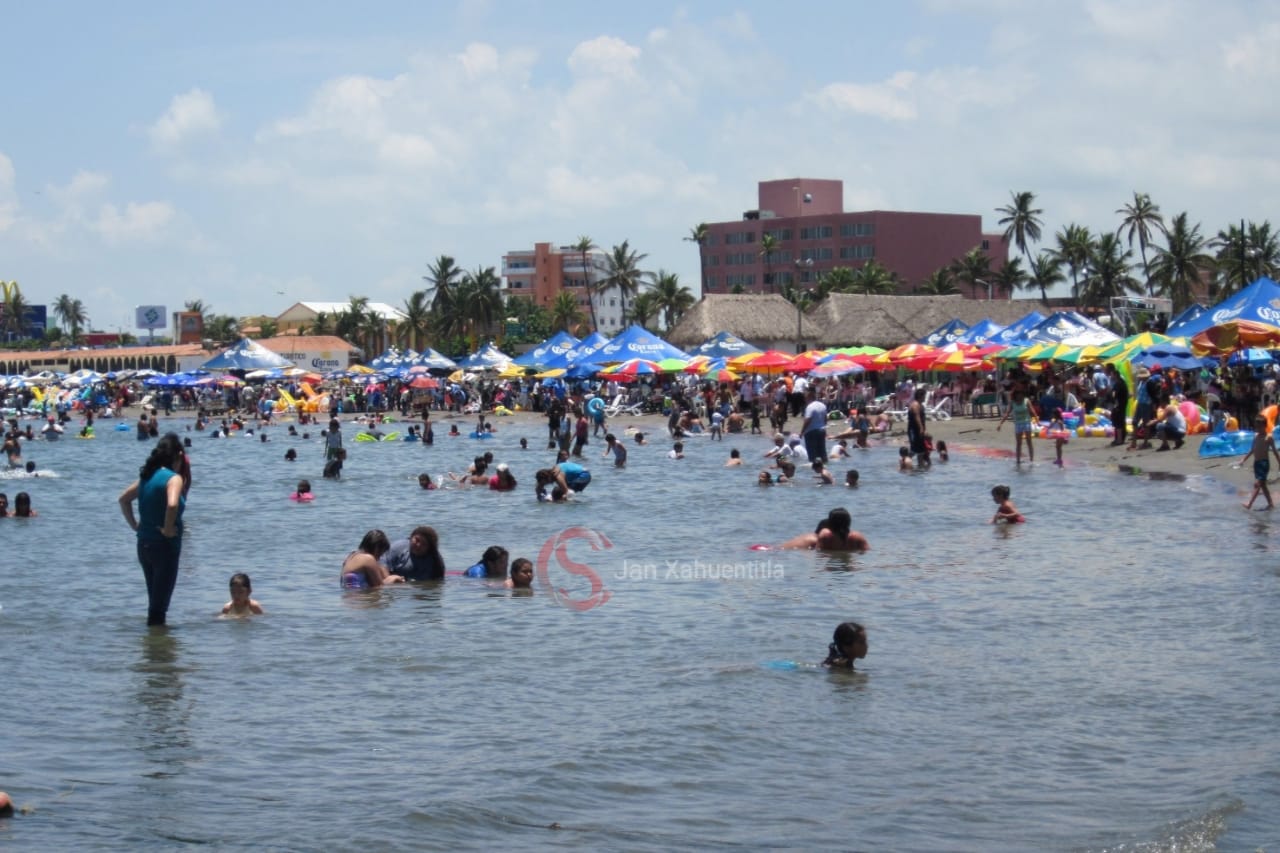 playa vacacionistas