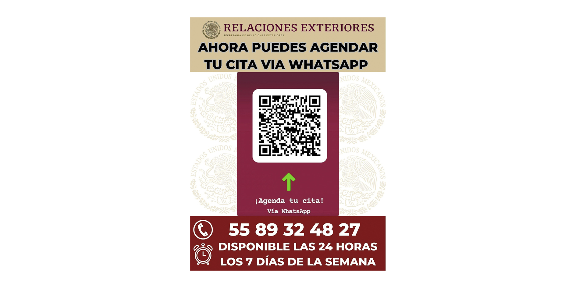 Habilita Relaciones Exteriores WhatsApp para citas de pasaporte WhatsApp Image 2023-04-24 at 15.35.29