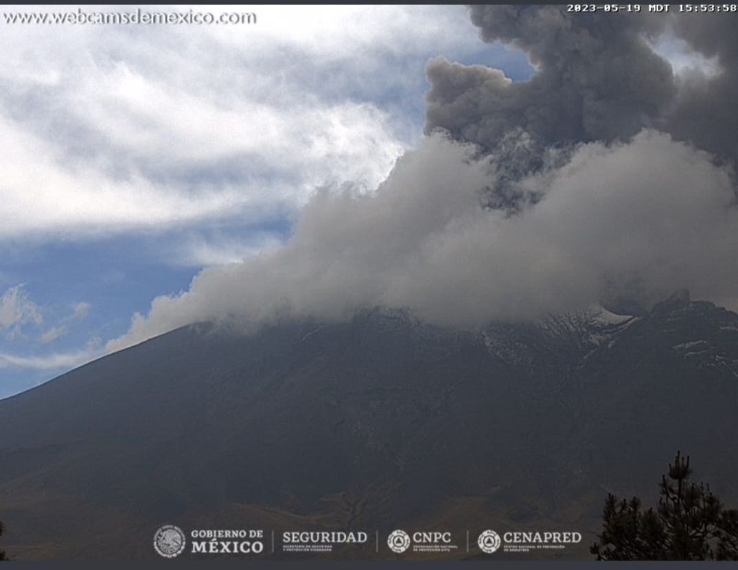volcán Popocatépetl