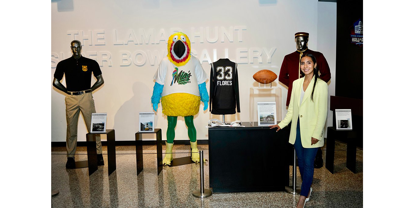 Diana Flores, primera jugadora de flag football en el Salón de la Fama de la NFL Diana Flores
