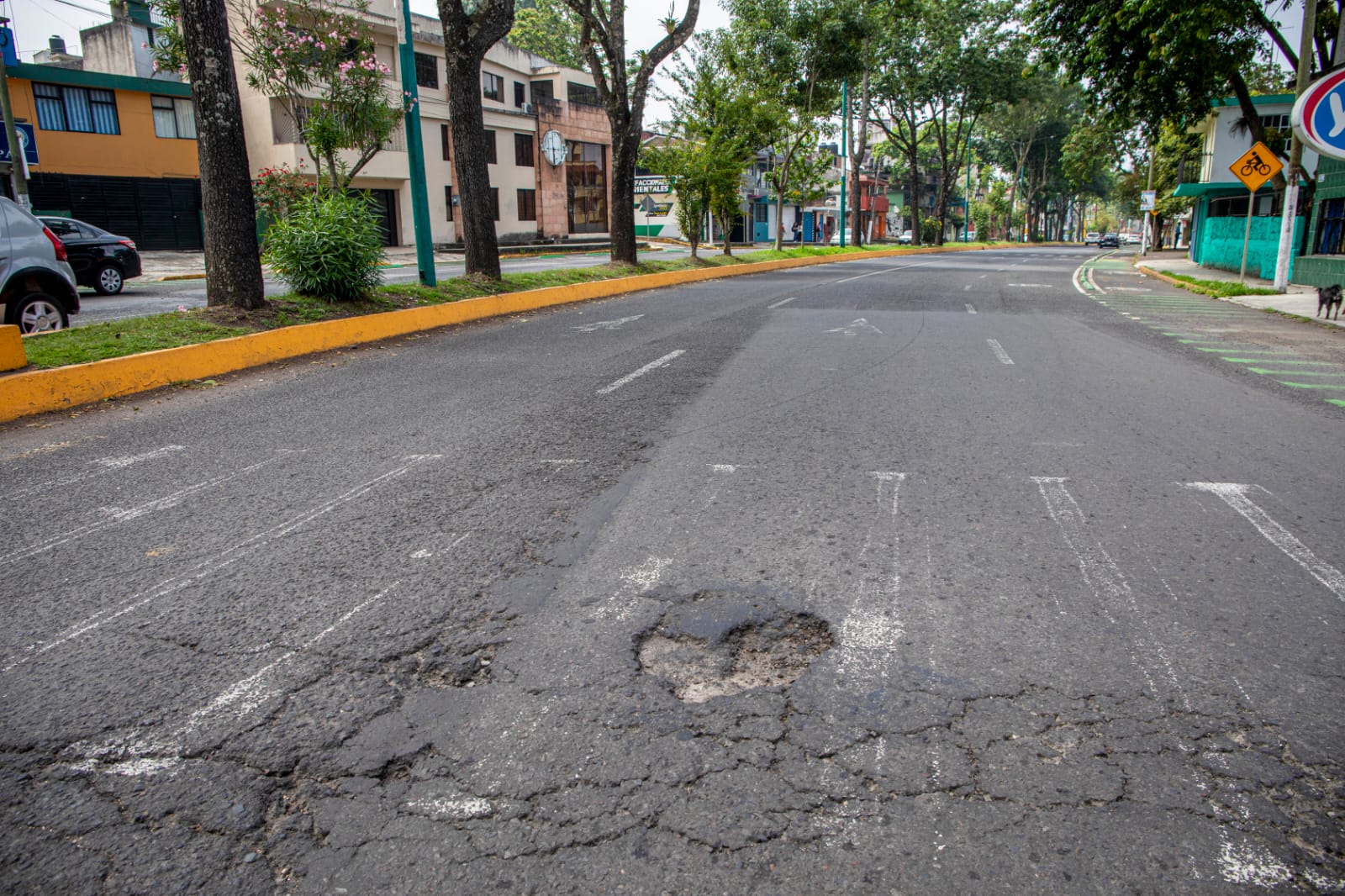 Continúa Ayuntamiento con obras de pavimentación con concreto hidráulico Calle Ruíz Cortines