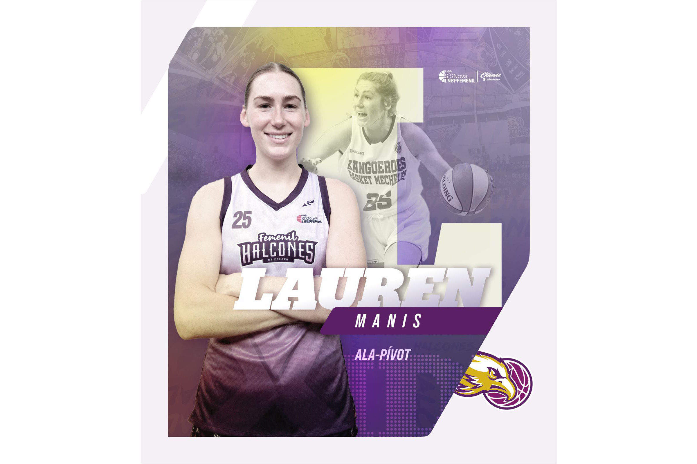 Halcones de Xalapa Femenil se refuerza previo al inicio de los playoffs Lauren Manis