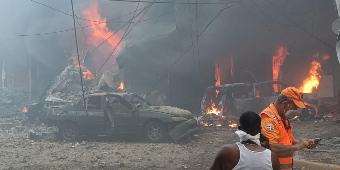Explosión en mercado deja tres muertos y más de 30 heridos en República Dominicana Explosión