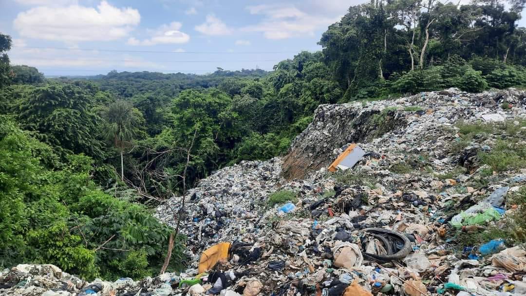 En Oluta el relleno sanitario para Coatzacoalcos, Mina y Cosoleacaque basurero