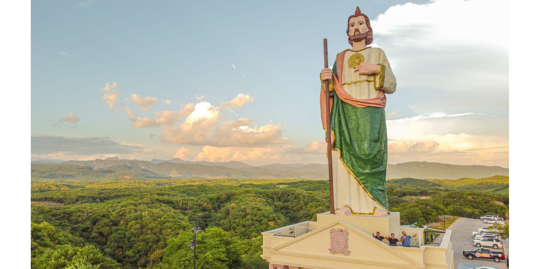 Inauguran San Judas Tadeo gigante en Sinaloa San Judas Tadeo