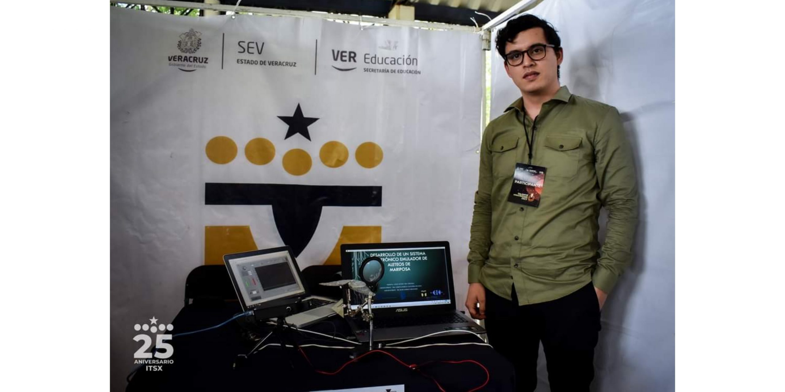Joven egresado del ITSX gana primer lugar en la convocatoria Talento Veracruzano 2023 GridArt_20231004_105216056