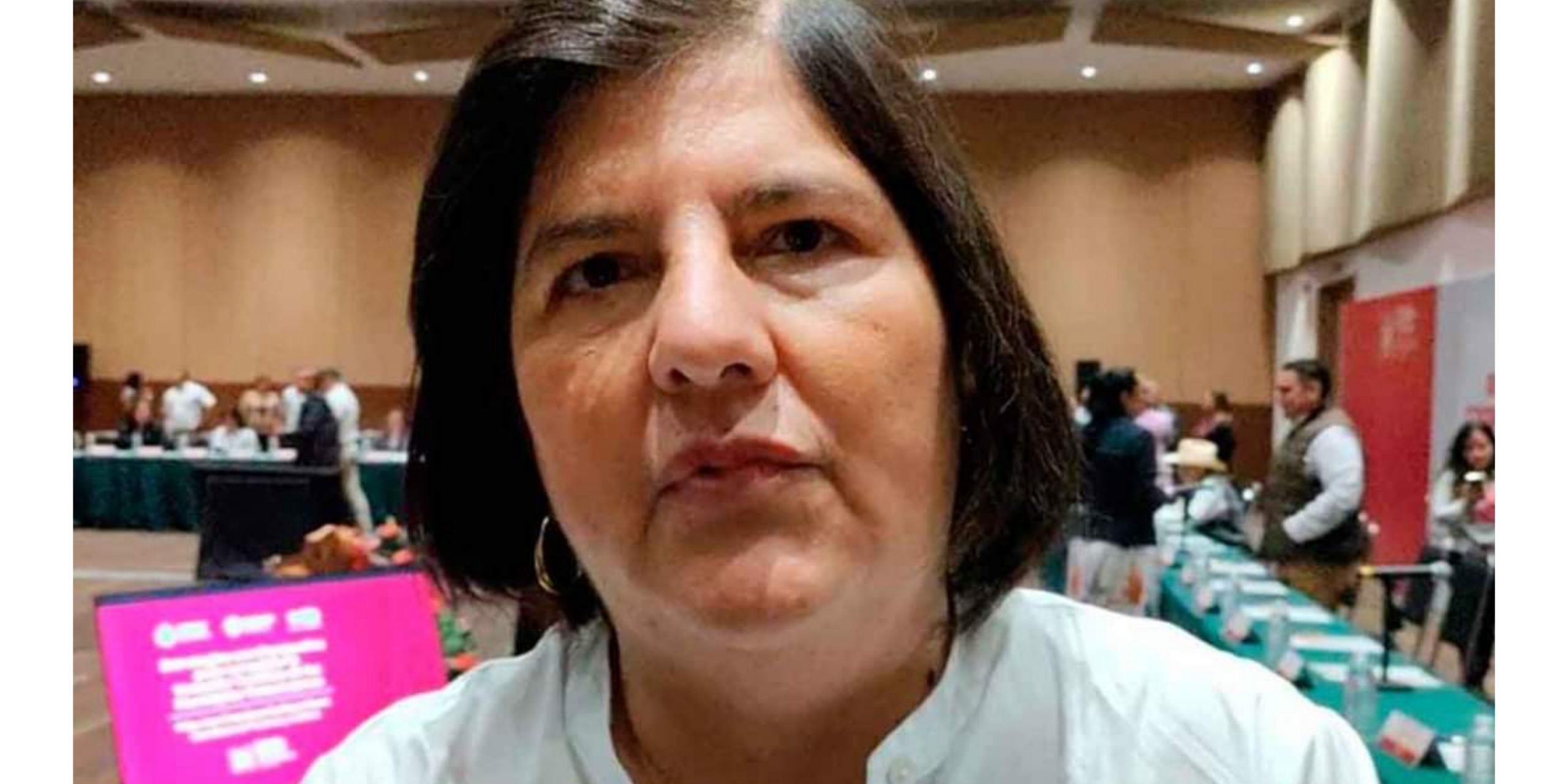 La alcaldesa "amenazadora" de San Andrés Tuxtla, en capillita María Elena Solana