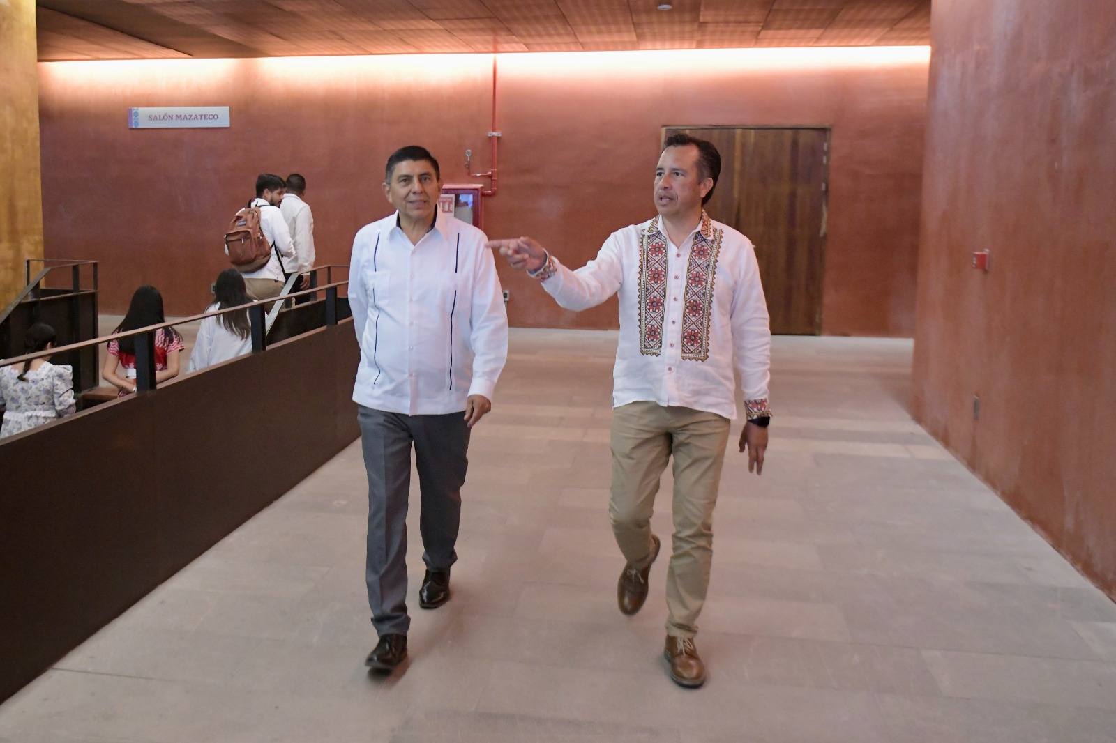 El Corredor del Istmo cumple en justicia social, desarrollo y sostenibilidad: Cuitláhuac García Cuitláhuac García