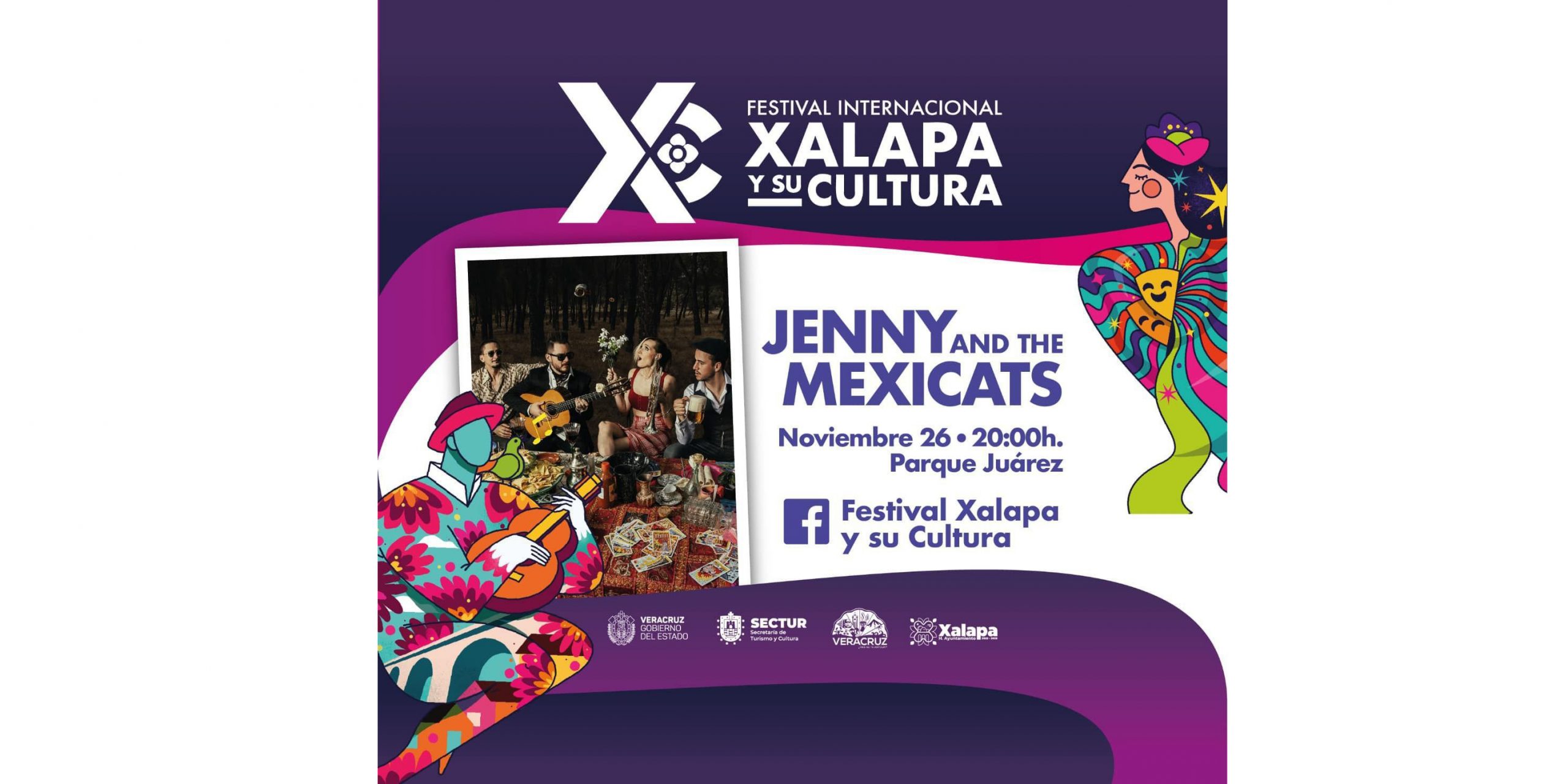 Vive la riqueza artística y culinaria de la capital con el Festival Xalapa y su cultura xalapa