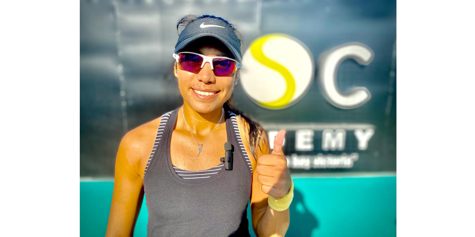 Victoria Rodríguez a la final de tenis W40 en el BSC Victoria Rodríguez