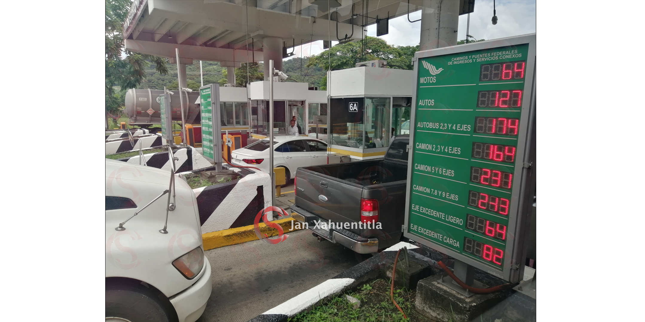 En Veracruz, algunas de las casetas de peaje son más caras de México caseta