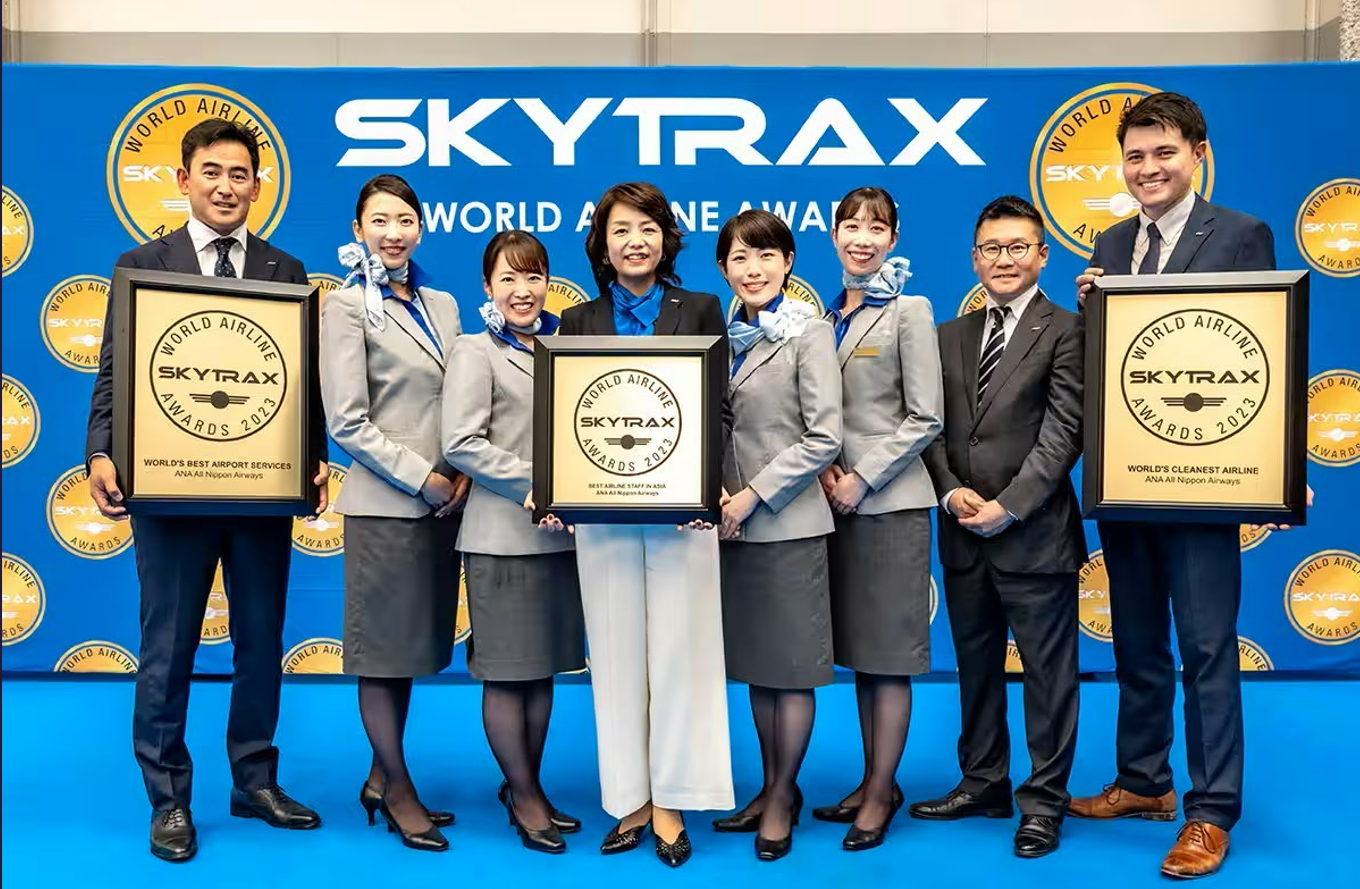 ANA logra los 11 años consecutivos con 5 estrellas de excelencia por SKYTRAX Aerolínea japonesa