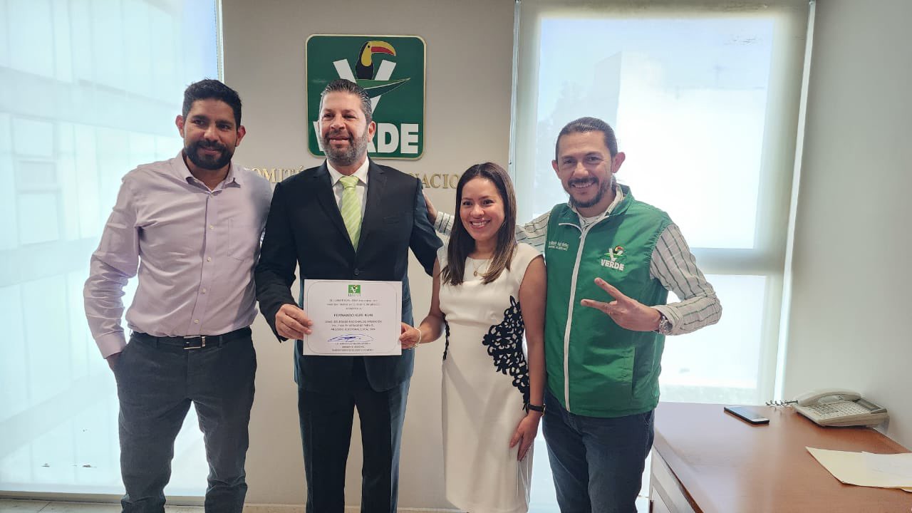 Fernando Kuri se une al PVEM como Delegado Nacional tras renunciar al PRI Fidel Kuri