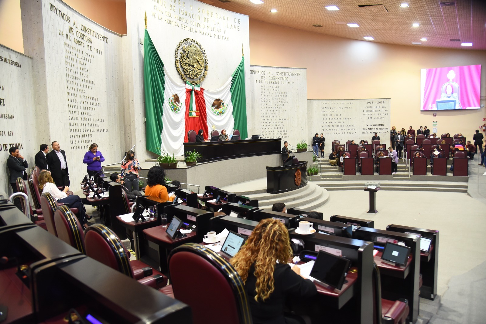 Sesión Congreso del Estado