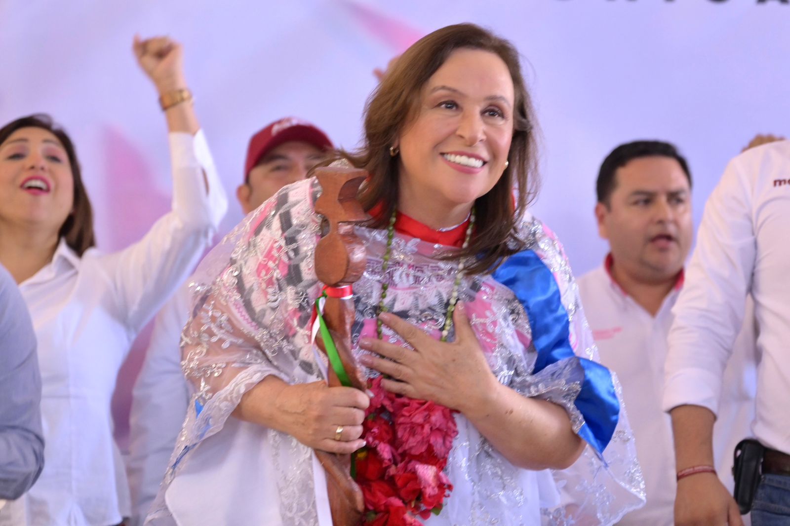 Rocío Nahle manda mensaje a las y los que comen ansias Rocío Nahle