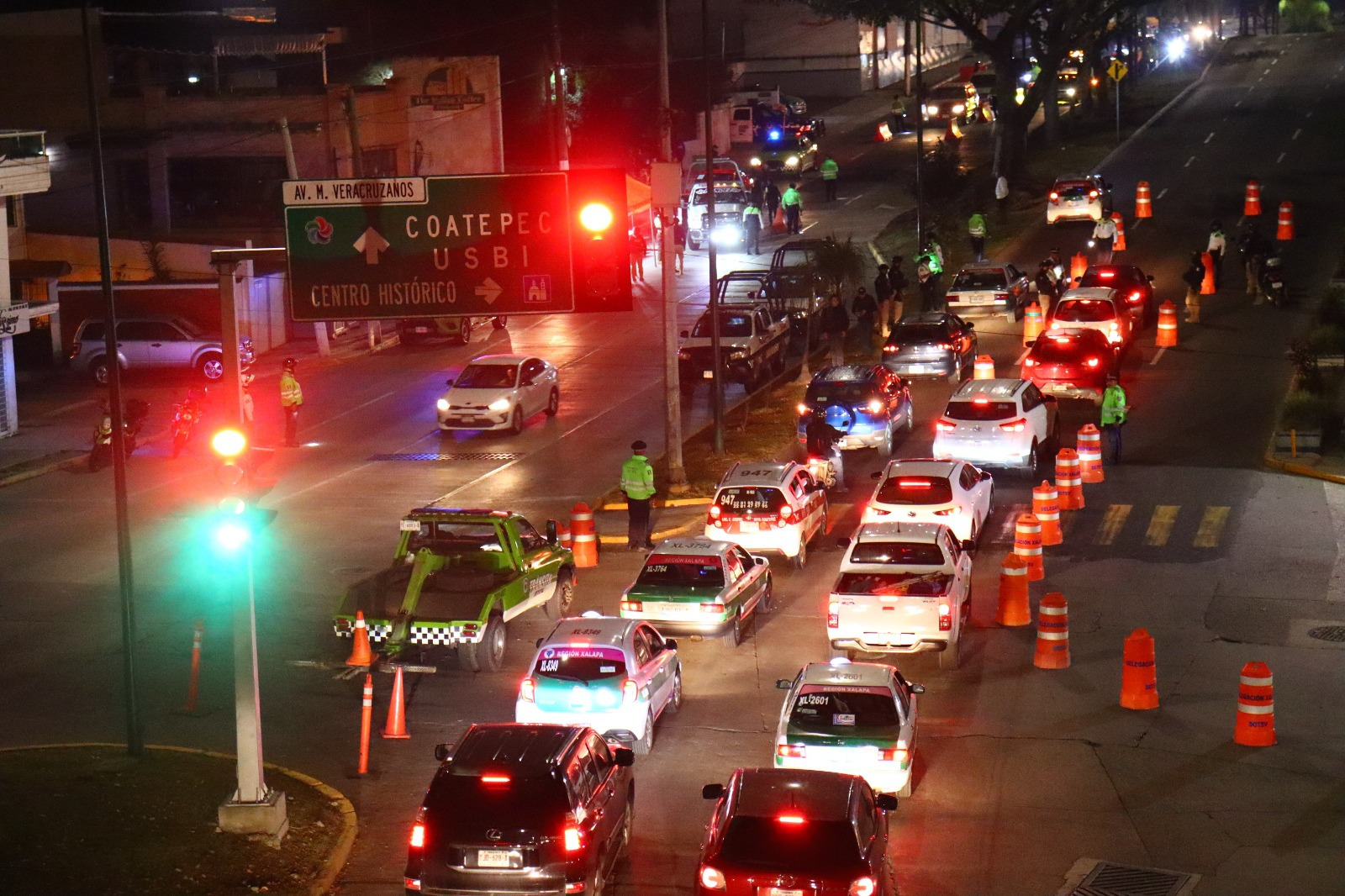 Mantiene SSP Operativo de Alcoholimetría para evitar accidentes viales en Xalapa