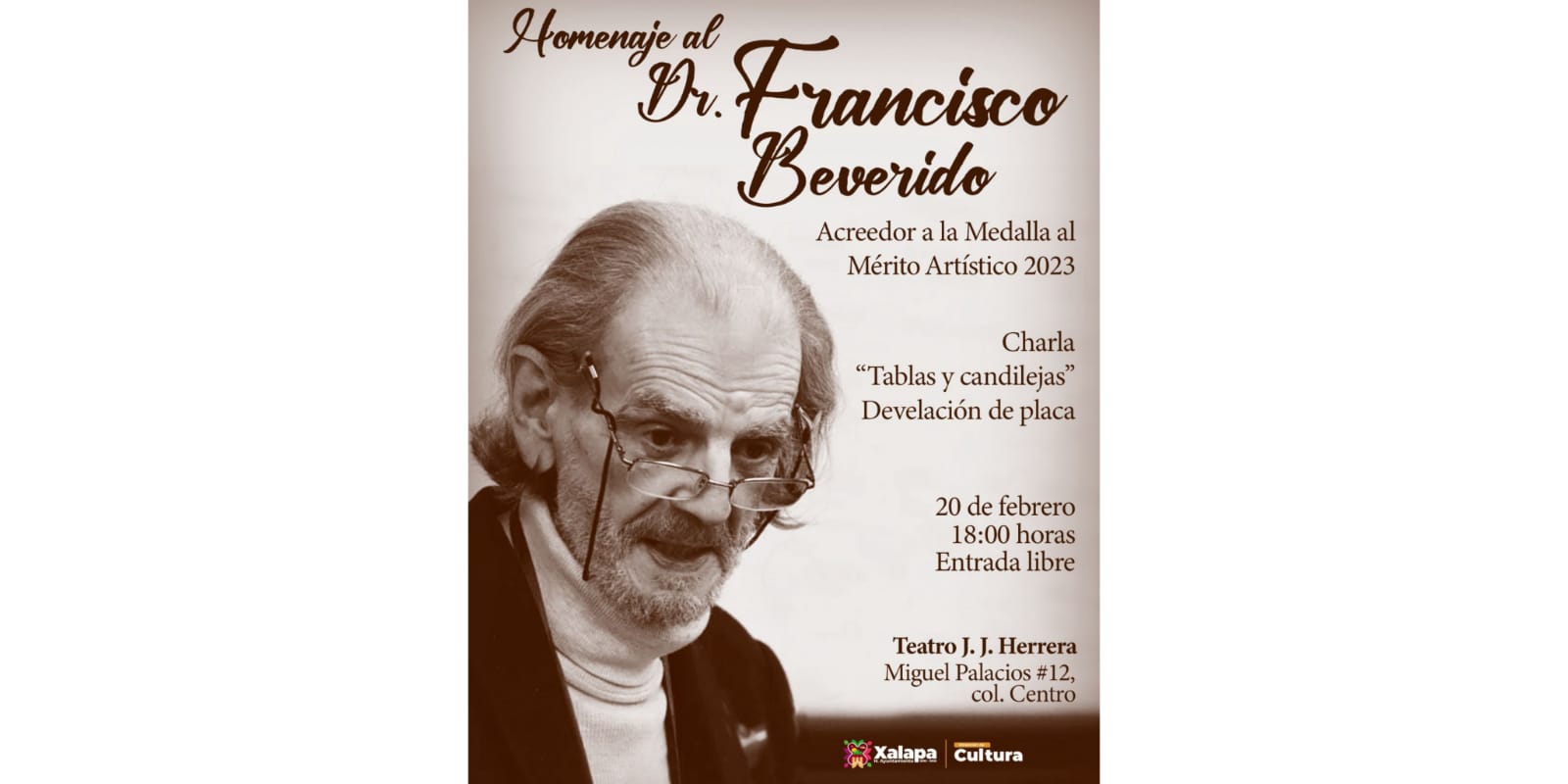 Reconocerá Ayuntamiento trayectoria de Francisco Beverido