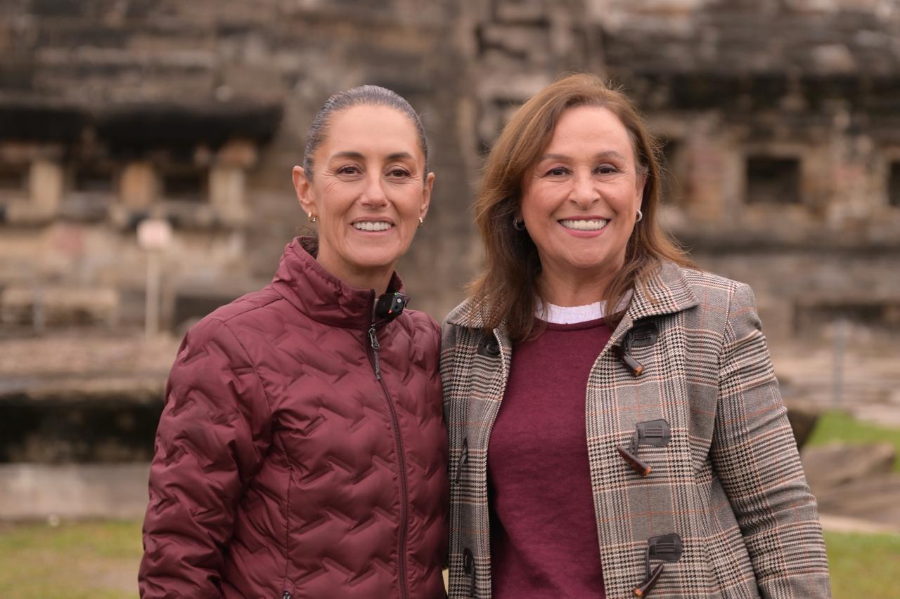 Rocío Nahle y Sheinbaum