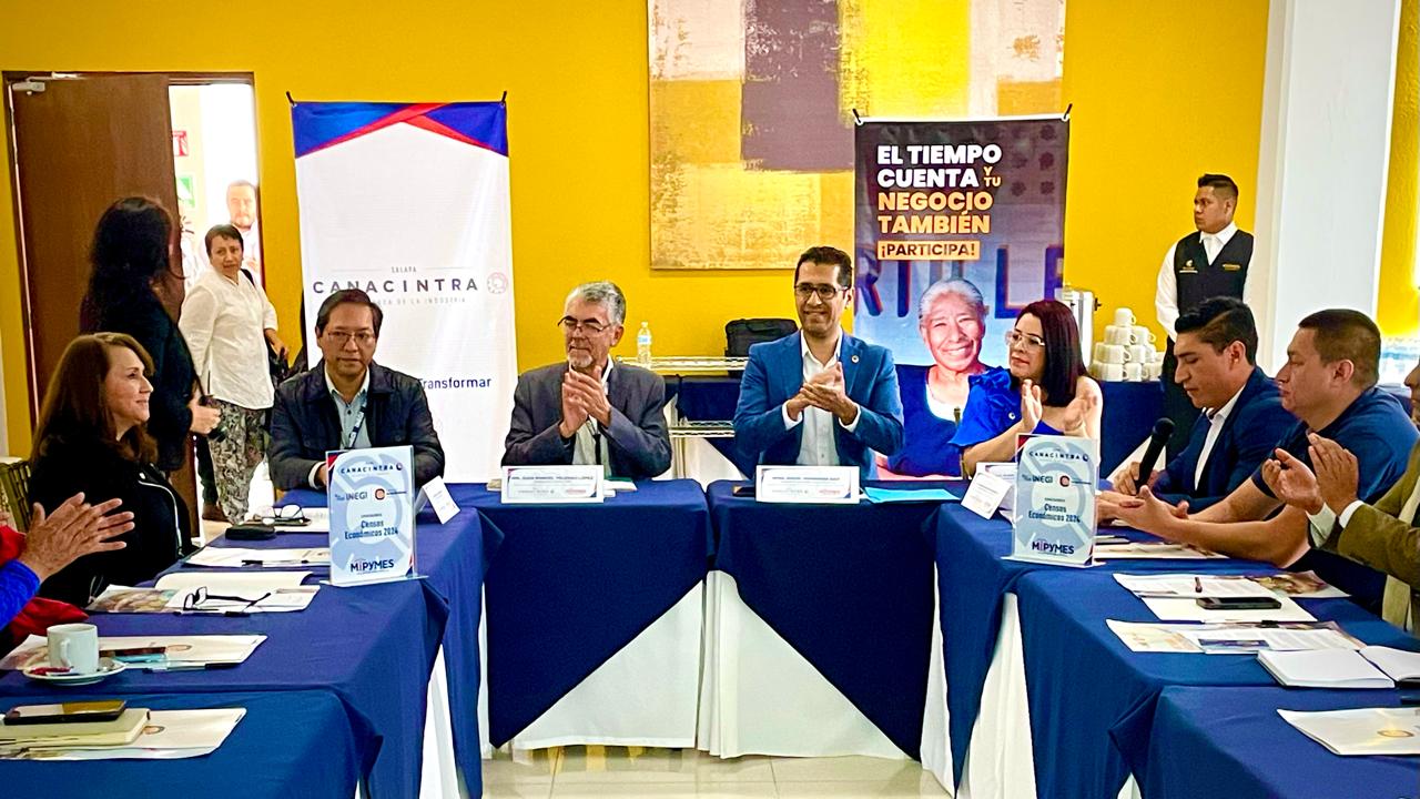 "Impulso a las MIPYMES: La clave para el Censo Económico 2024": Canacintra Xalapa