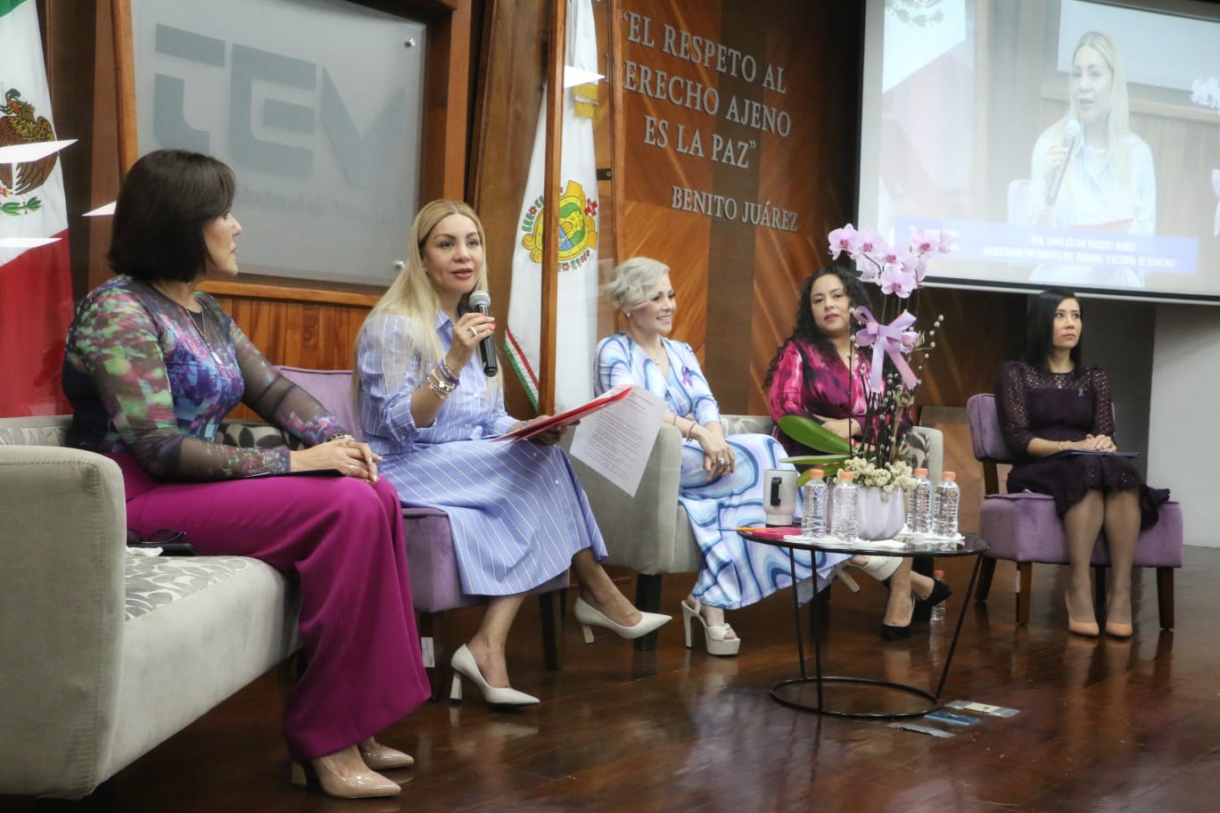 “Desde nuestras experiencias continuamos la lucha para romper con estereotipos basados en el género, y con ello generar espacios libres de violencia y discriminación”: TCVM