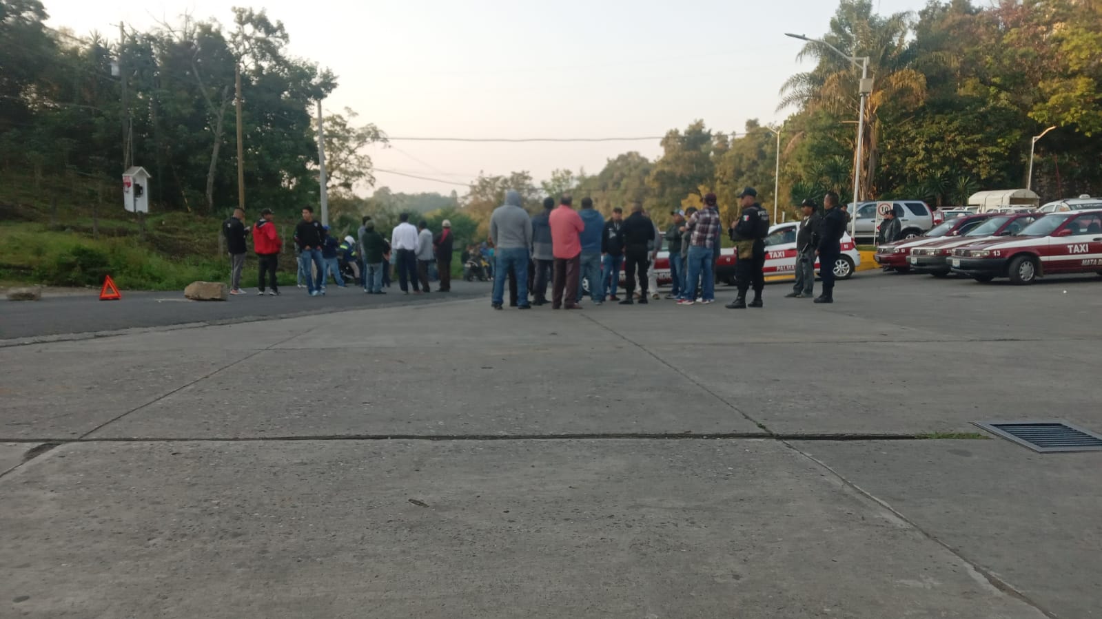 Bloqueada la carretera Xalapa-Huatusco-Cordoba, por transportistas