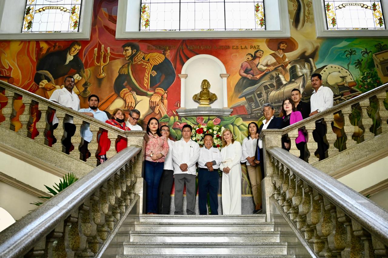 Rinden honores al expresidente Benito Juárez, liberal y reformista de México Ayuntamiento de Córdoba