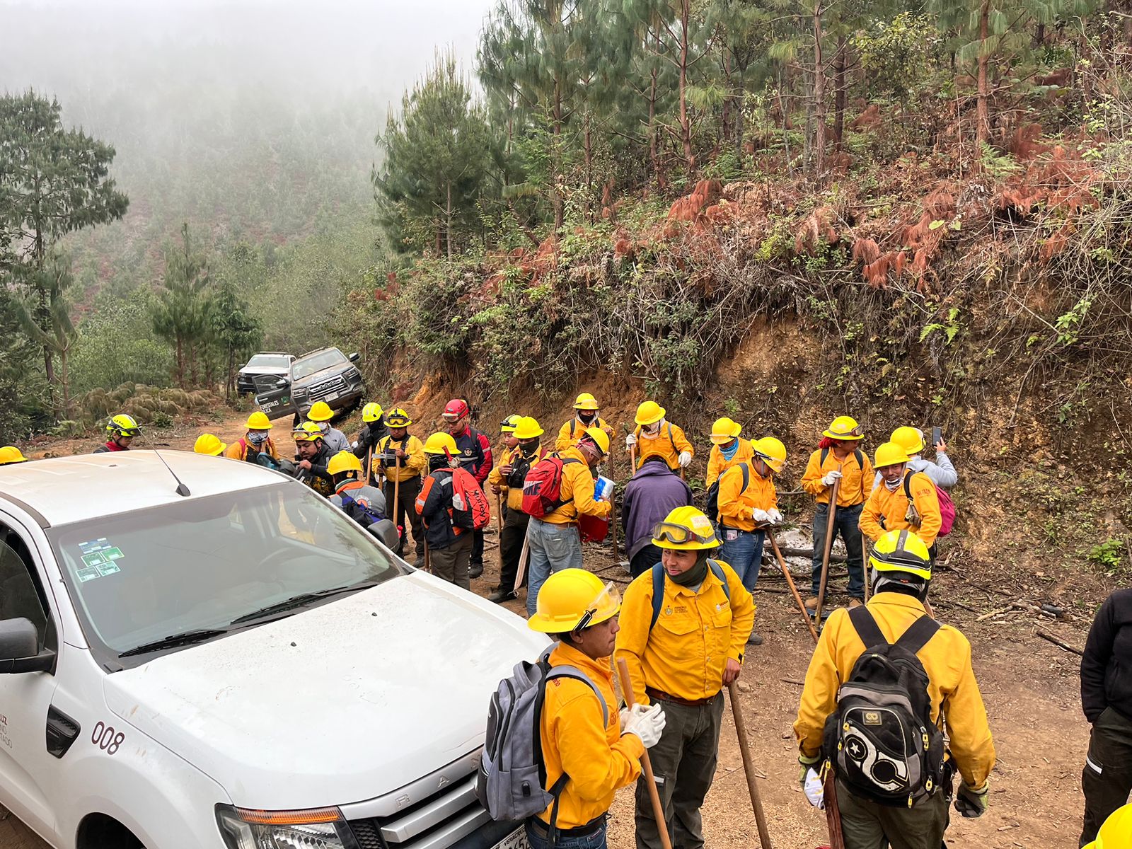 Se reduce a 2 puntos de combate y uno de monitoreo la atención a los incendios en Altas Montañas Incendios