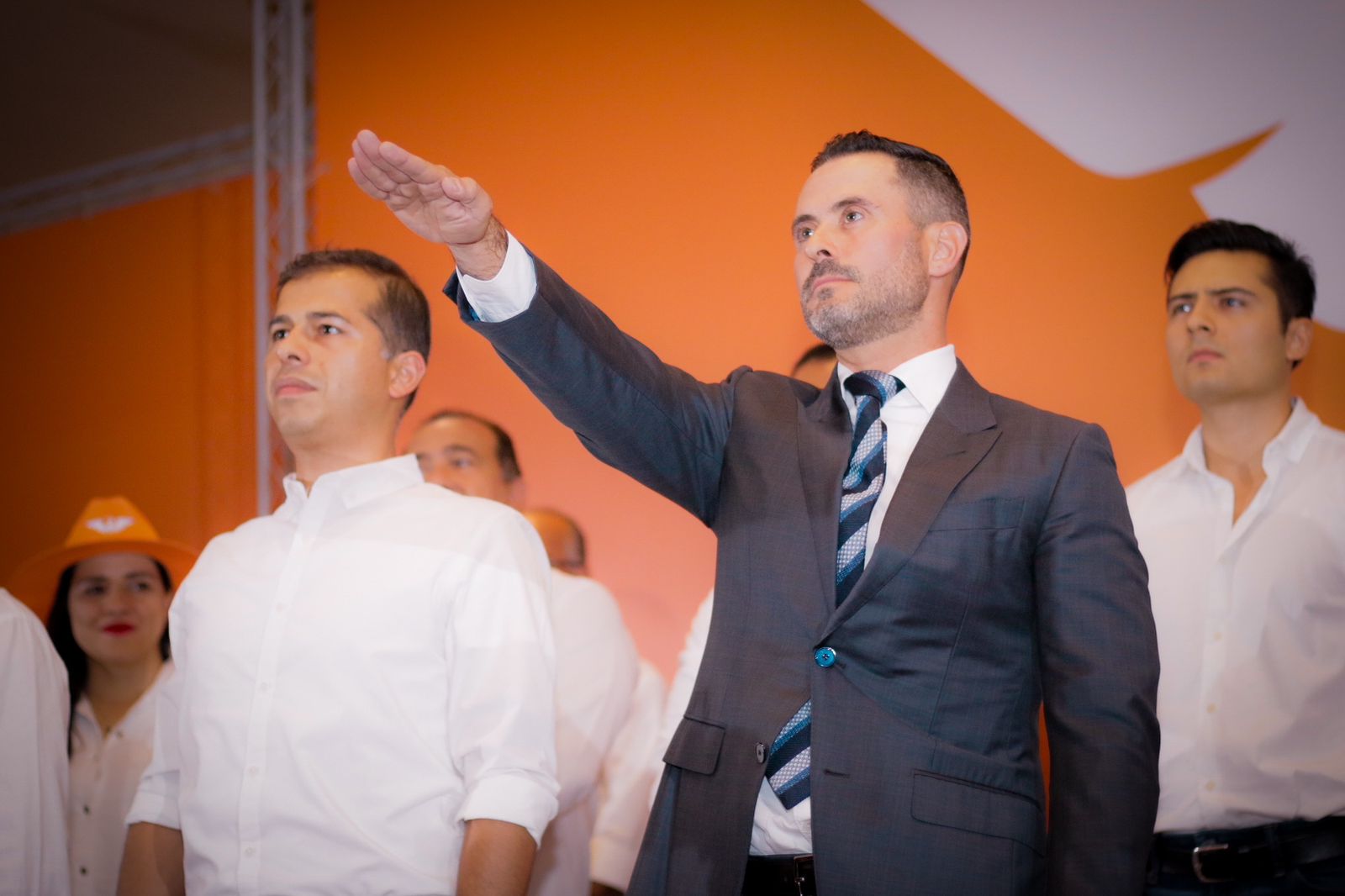 MC registra a Polo Deschamps como candidato a gobernador ante el OPLE Polo Deschamps