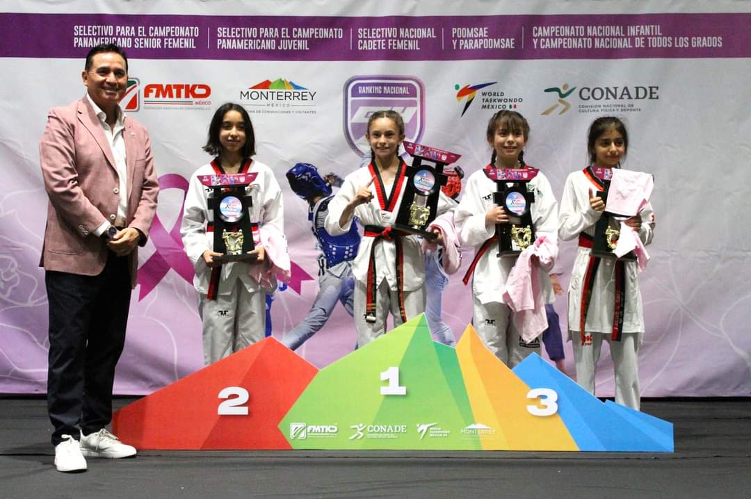 Destacan taekwondoinas de KIDO Jardín en Campeonato Nacional Monterrey 2024 WhatsApp Image 2024-03-25 at 15.56.54