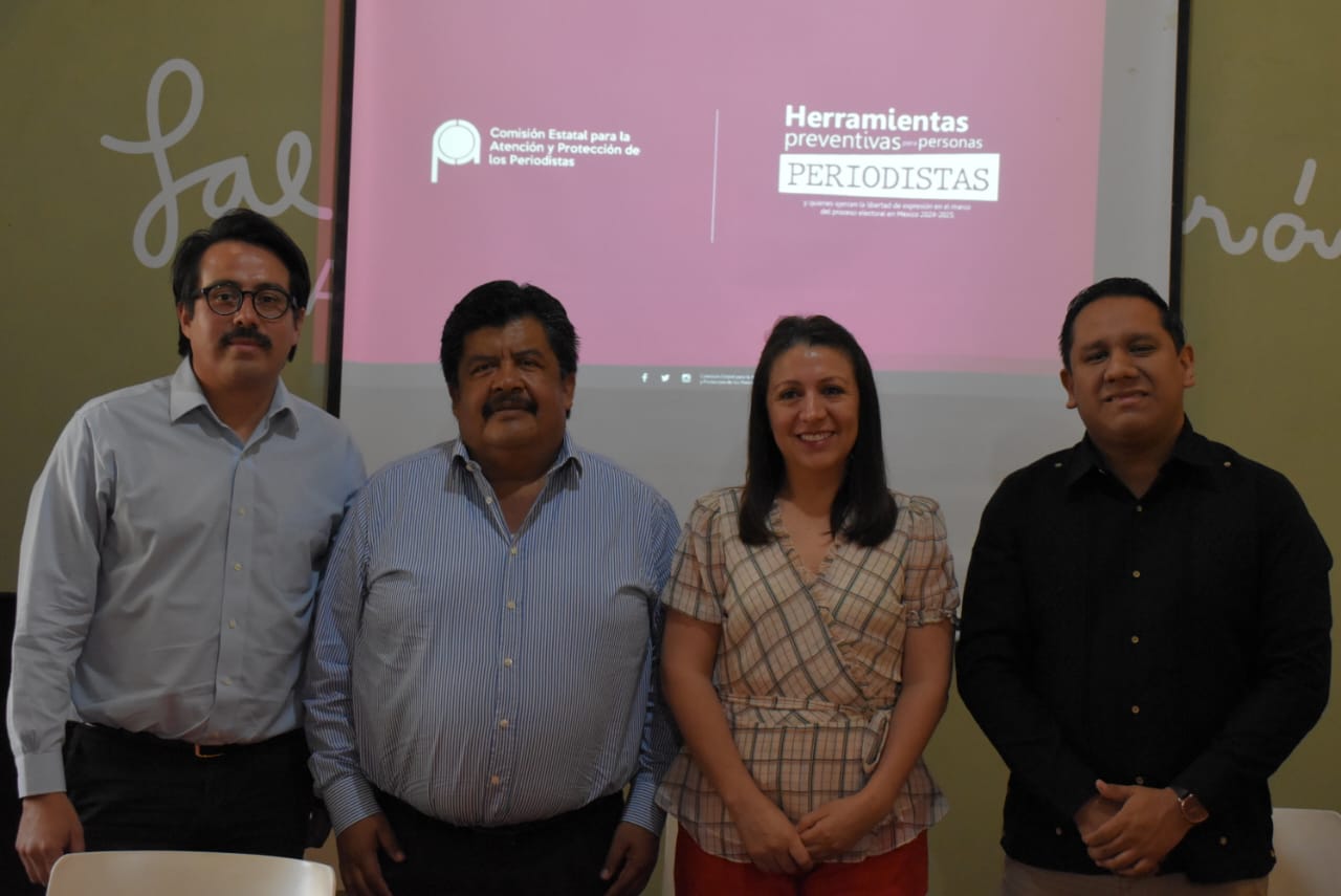 Lanza CEAPP herramientas preventivas para periodistas que cubren el proceso electoral WhatsApp Image 2024-03-27 at 19.30.35