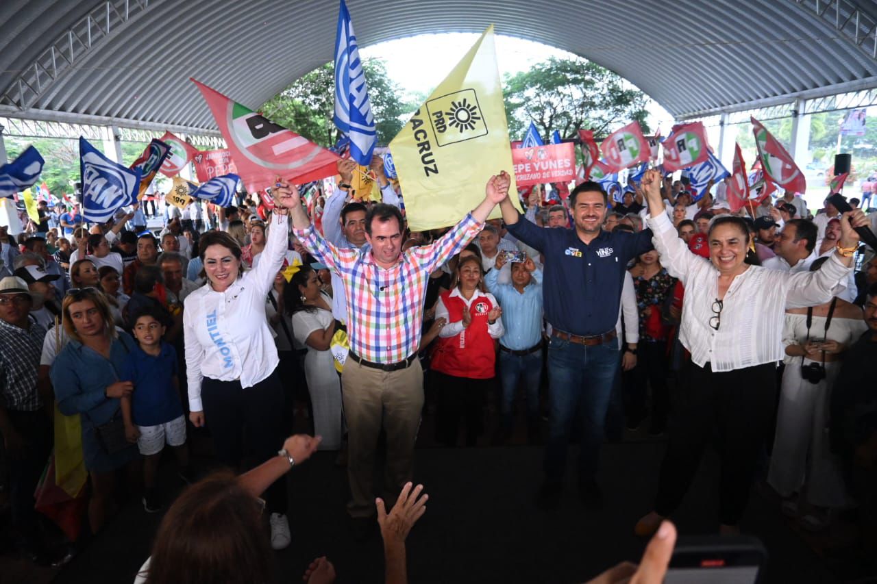 Trabajaremos junto a Pepe Yunes para que Veracruz recupere su grandeza: MAYM Pepe Yunes