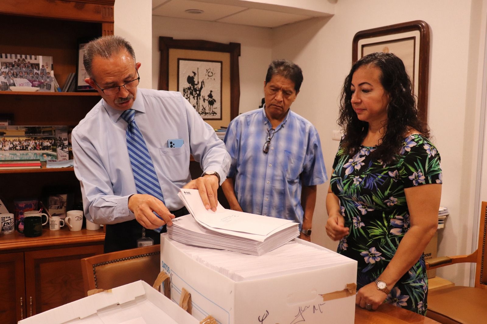 Internos de penal federal de Villa Aldama ya votaron para presidente INE