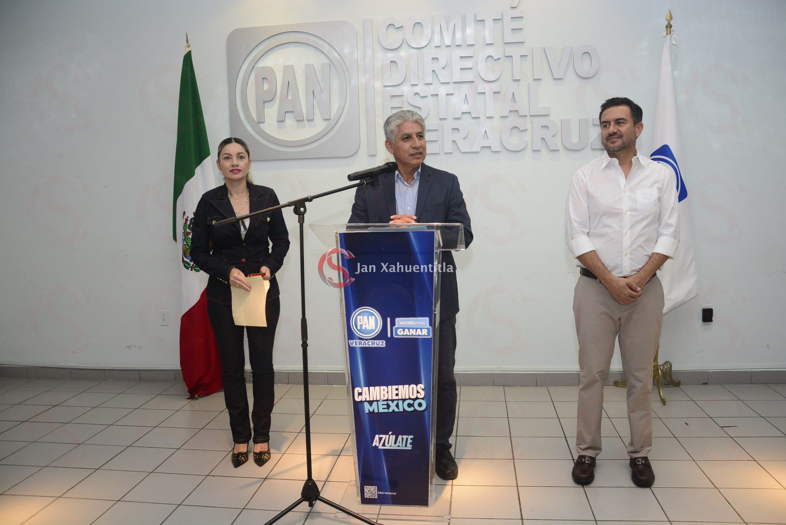 Maribel Ramírez-Federico Salomón-Miguel Ángel Yunes Márquez