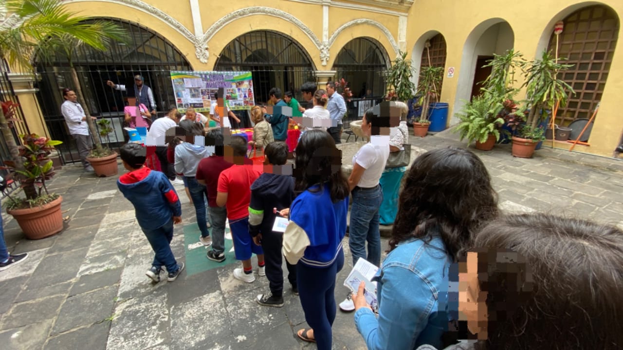Conviven niños y adultos mayores en la biblioteca “Luis Sainz López Negrete” WhatsApp Image 2024-04-04 at 16.10.28