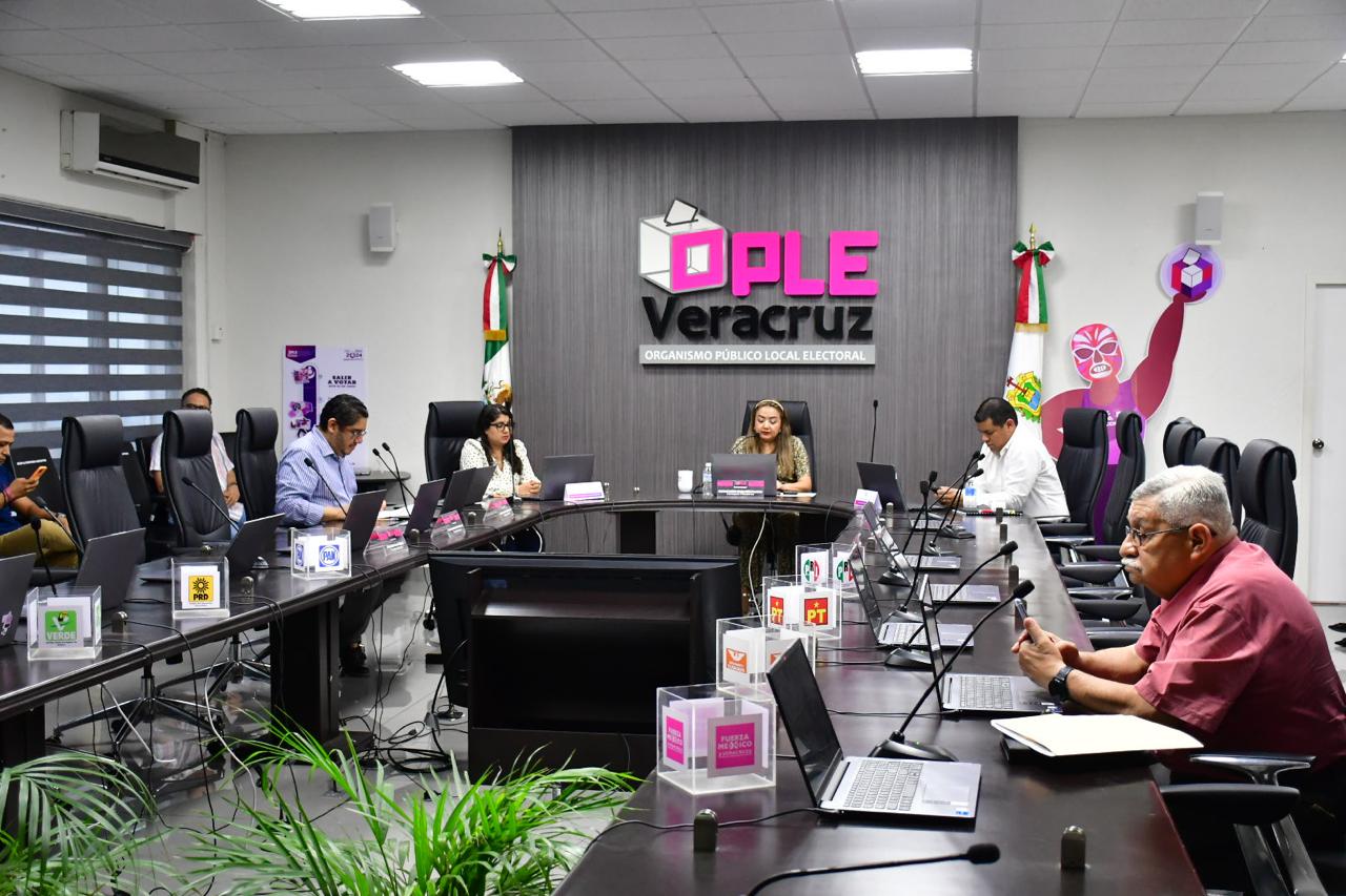 Ople aprueba reglas para los debates de candidatos a diputados locales en Veracruz OPLE Veracruz