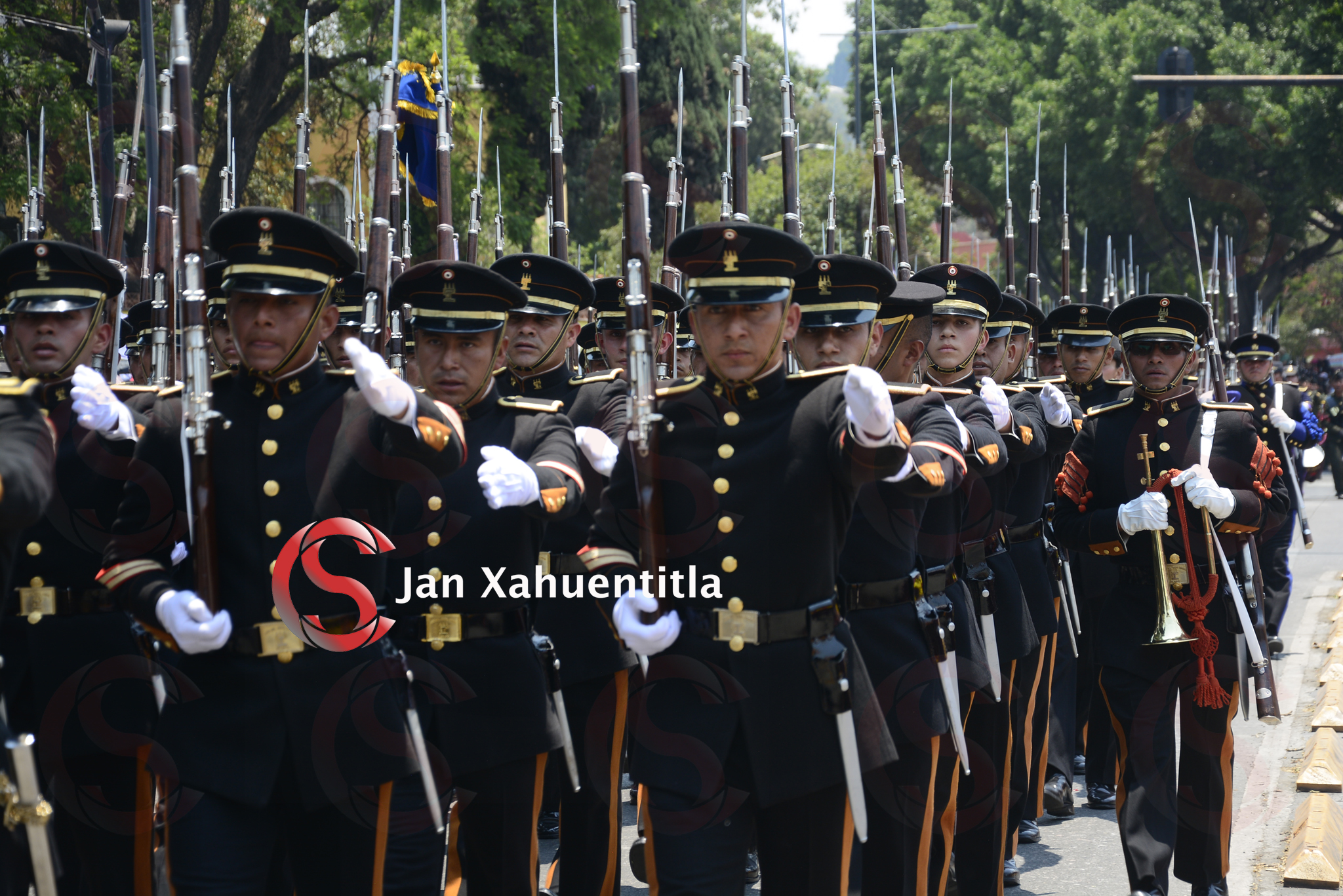 Con Desfile Cívico-Militar, Puebla celebra 5 de Mayo Desfile 05 de mayo