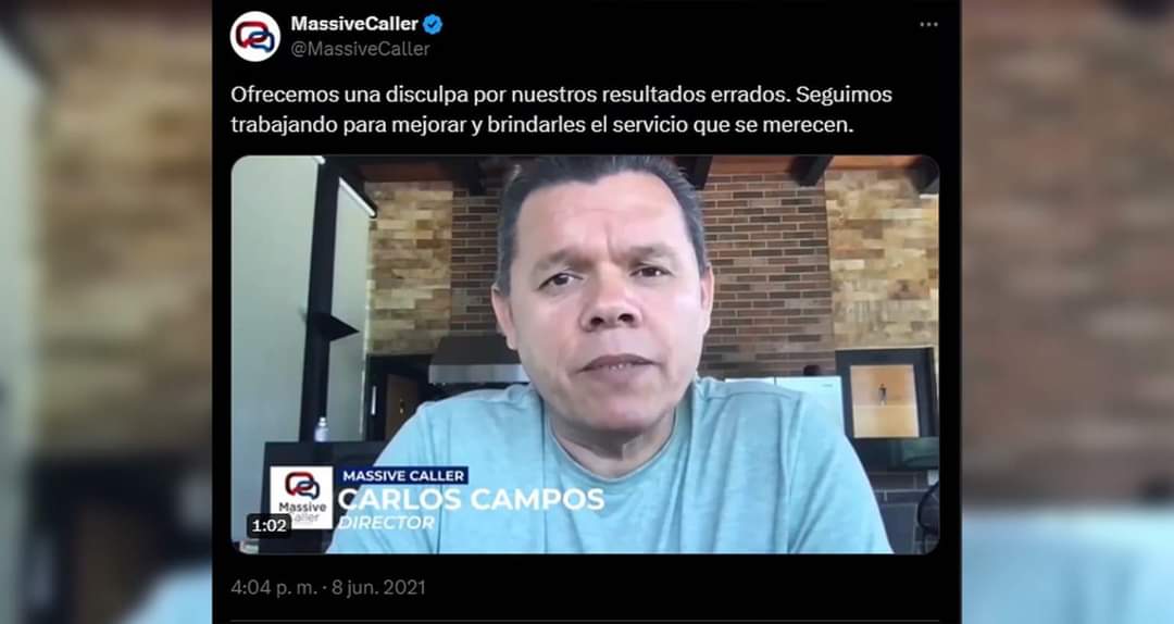 Las encuestas patito y cuando Massive Caller se disculpó